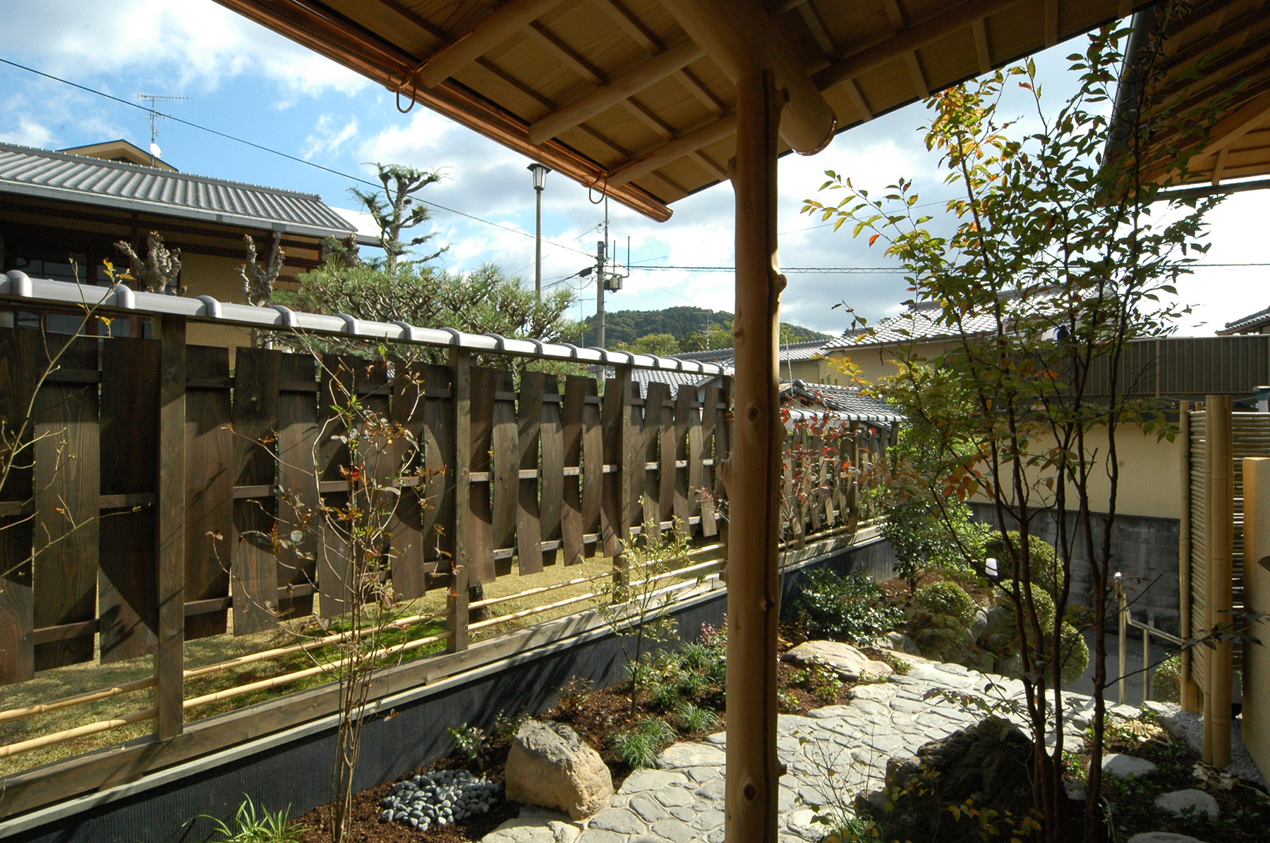 京都府木津川市「月見台のある家」