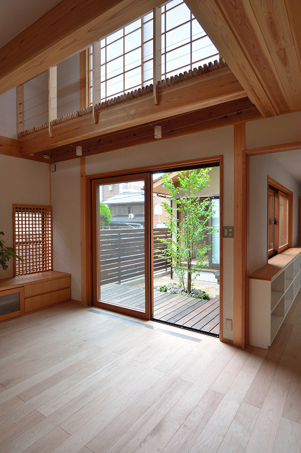 京都市伏見区「中庭のある家」