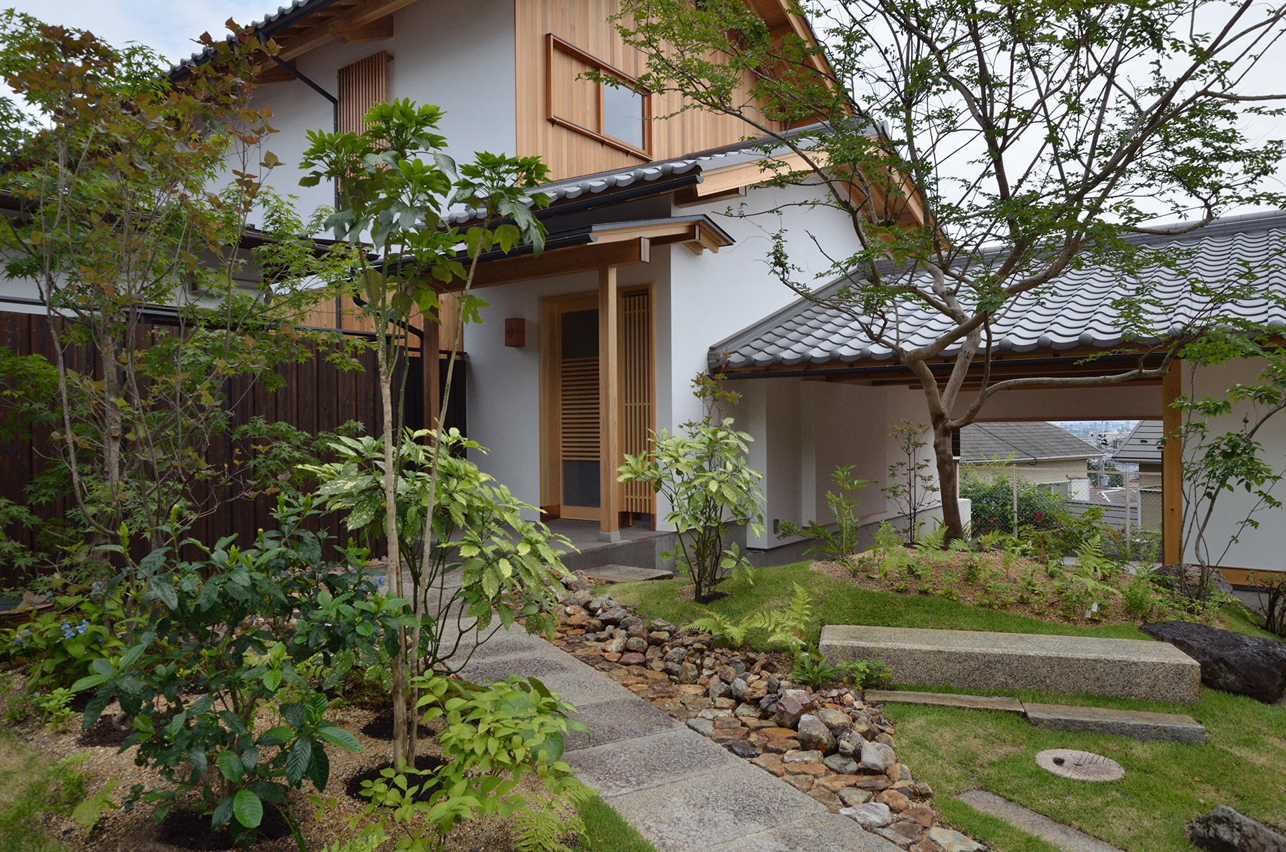 京都市西京区　京都の街を見渡す「西山山麓の家」