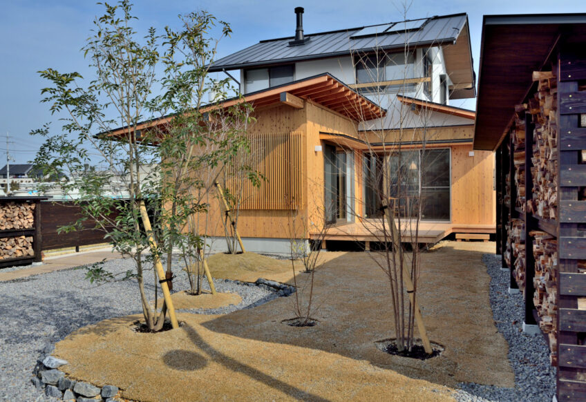 京都府「薪ストーブのある田舎の小さな家」