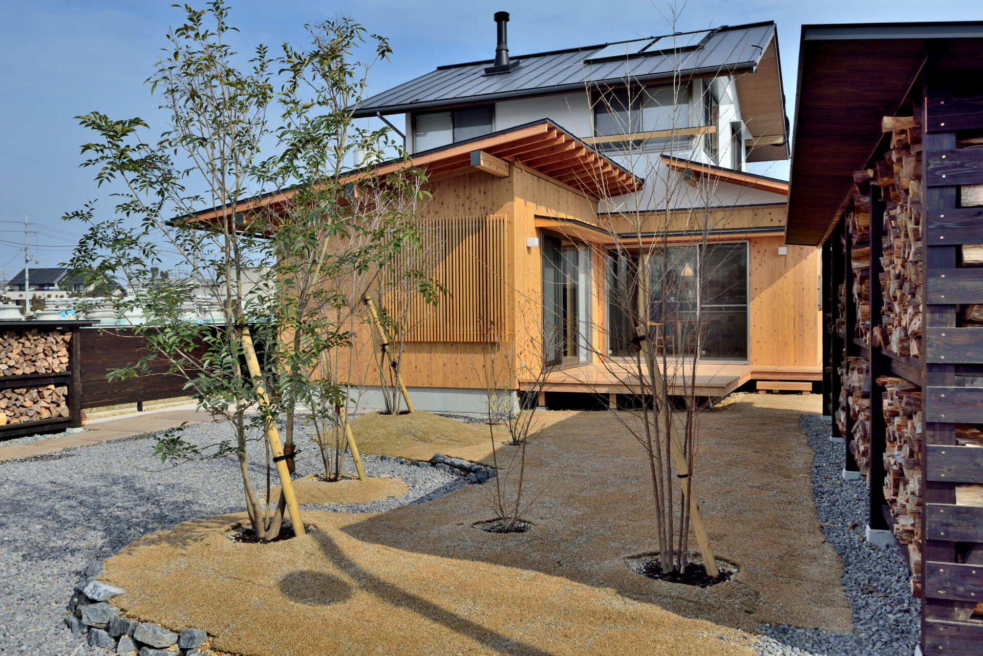 京都府「薪ストーブのある田舎の小さな家」