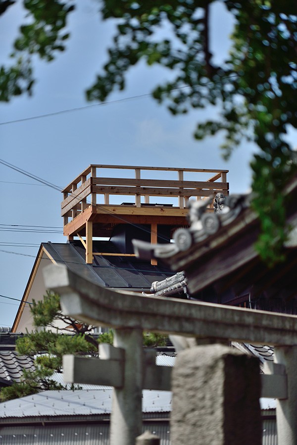 大阪府　物見台のある「茨木の家」／徳田英和設計事務所