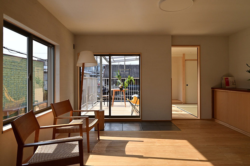 築46年の軽量鉄骨の家をリノベーション「茨木市の住み継がれる2世帯住宅」 ｜ツキデ工務店