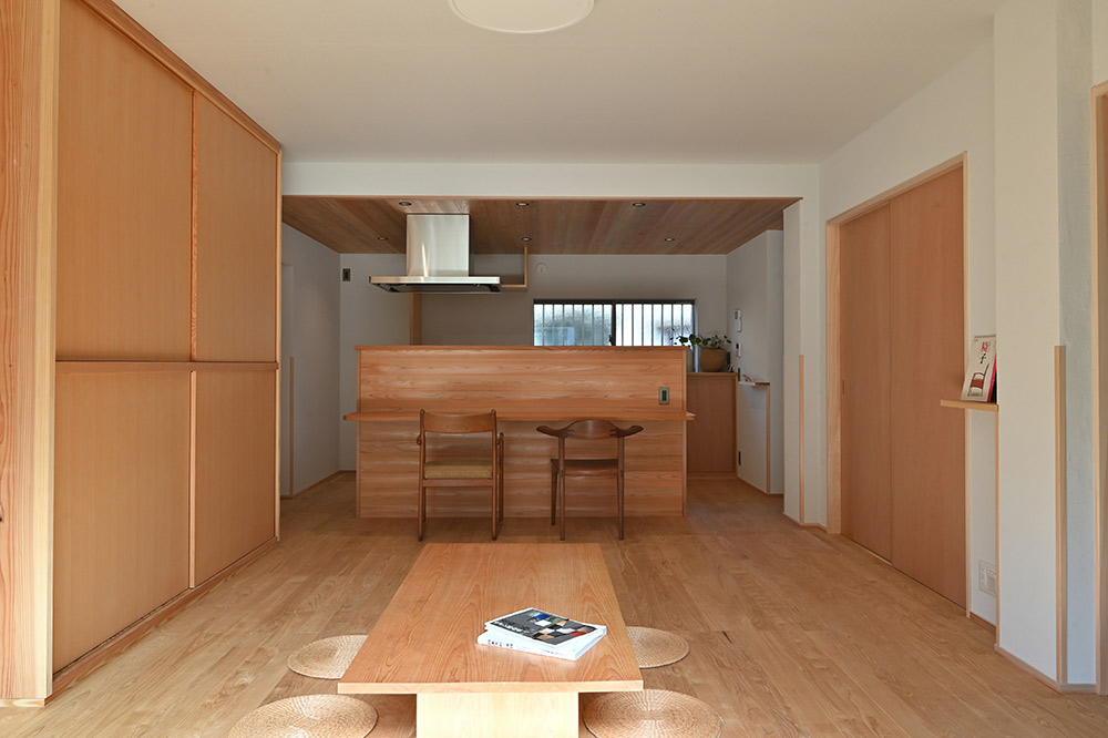 築46年の軽量鉄骨の家をリノベーション「茨木市の住み継がれる2世帯住宅」 ｜ツキデ工務店