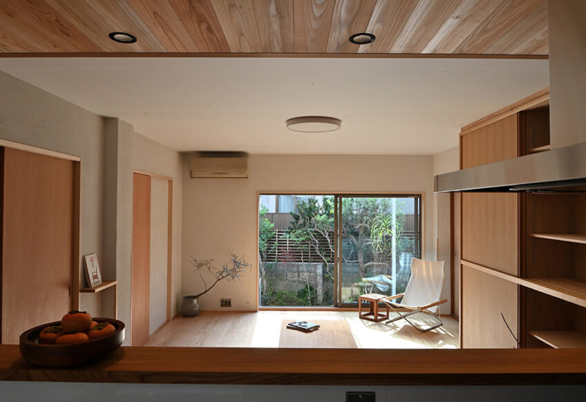 築46年の軽量鉄骨の家をリノベーション「茨木市の住み継がれる2世帯住宅」 