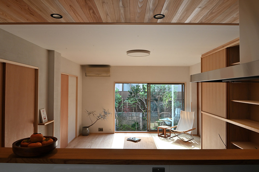 築46年の軽量鉄骨の家をリノベーション「茨木市の住み継がれる2世帯住宅」 ｜ツキデ工務店