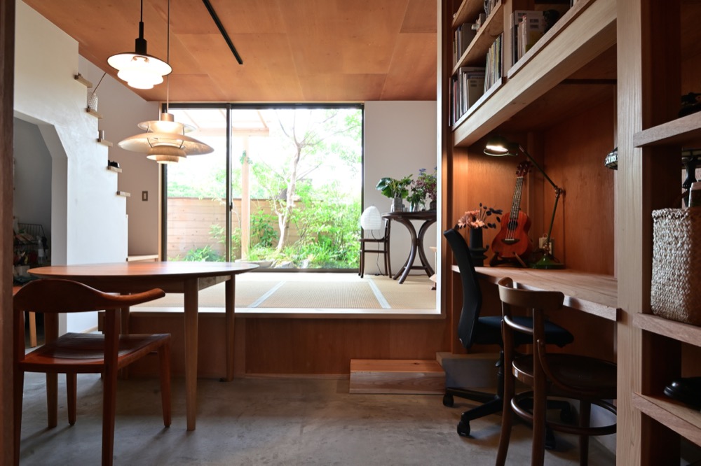 庭職人さんが住む小さな古家のリノベーション「寺田の家」|ツキデ工務店